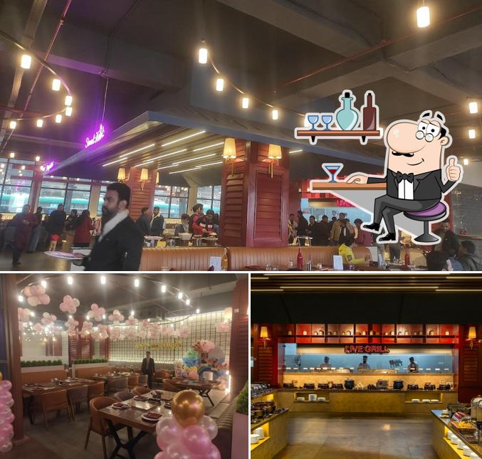 Check out how Moti Mahal Barbecues looks inside