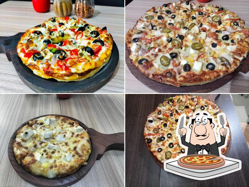 Get different types of pizza