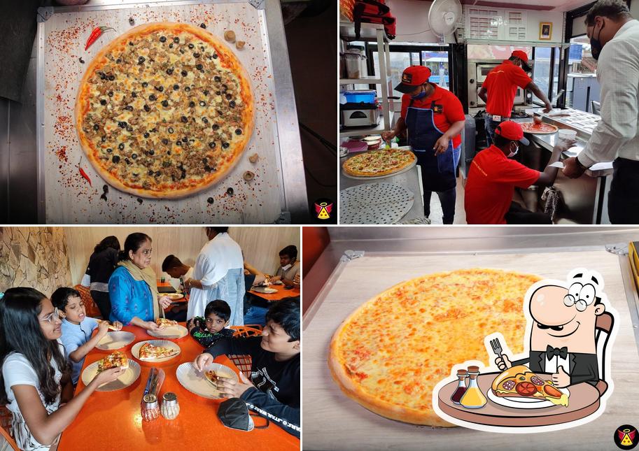 At Pizza Heaven, you can try pizza