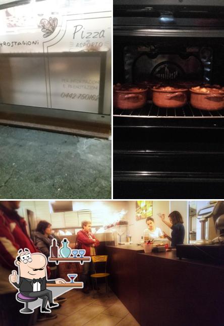 Gli interni di Pizzeria Quattro Stagioni