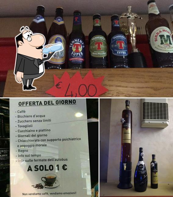 Prenditi un drink dal menu