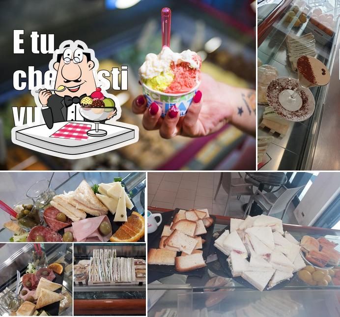 Bar dei Cacciatori - Monterotondo serve un'ampia gamma di dessert