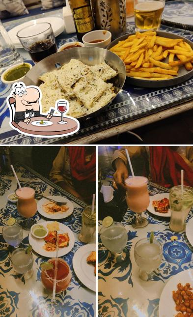 Food at Mojito Cafe and Bar