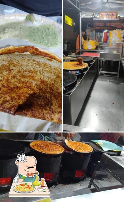 Food at Famous 99 Variety Dosa Corner