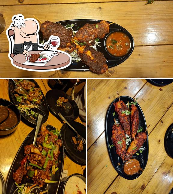 Get meat dishes at Chacha Chowmein (Habsiguda)