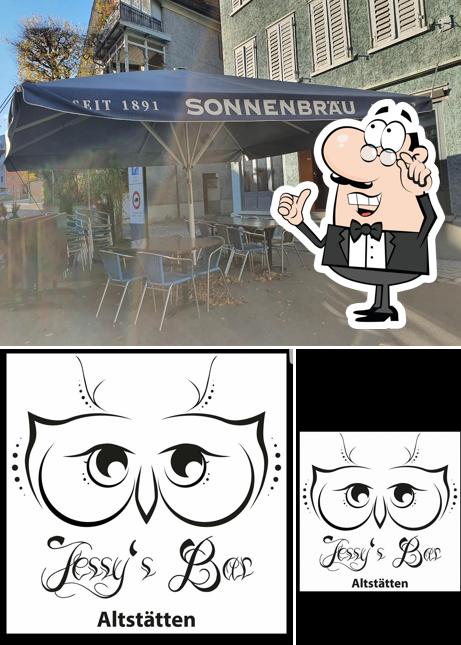 Gli interni di Haifisch Bar Altstätten