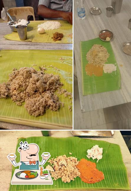 Food at Pandian Hotel
