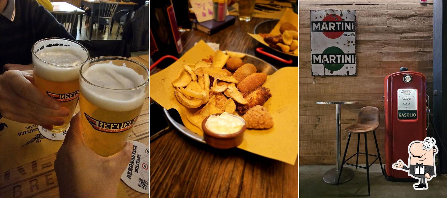 Gli interni di Refuel Brewing
