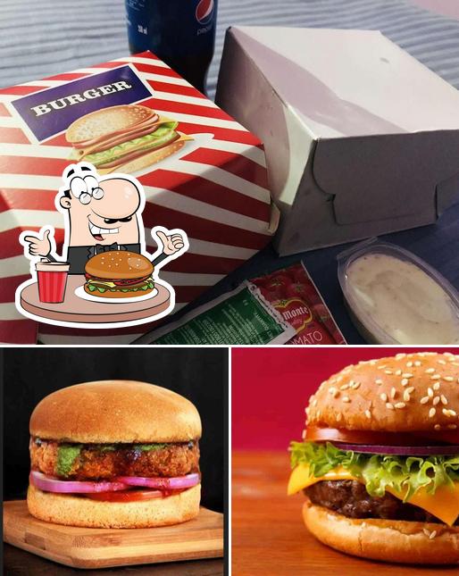 Try out a burger at The Hungry Bunny