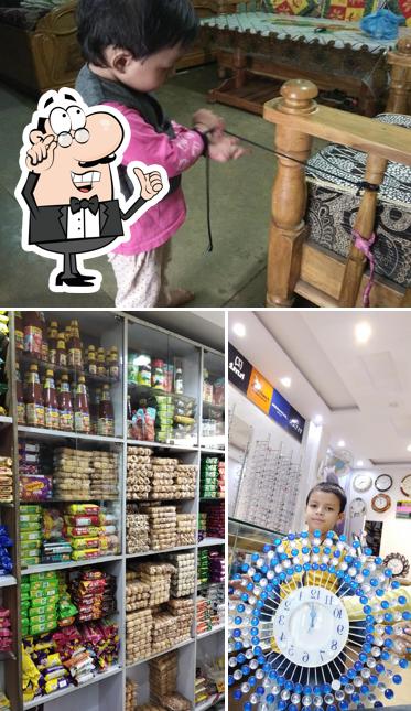 The interior of जोगराम नमकीन