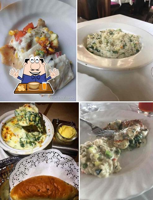 Food at Gallops Restaurant