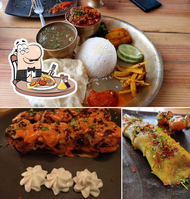 At Bamey's Restro Cafe, you can taste pizza