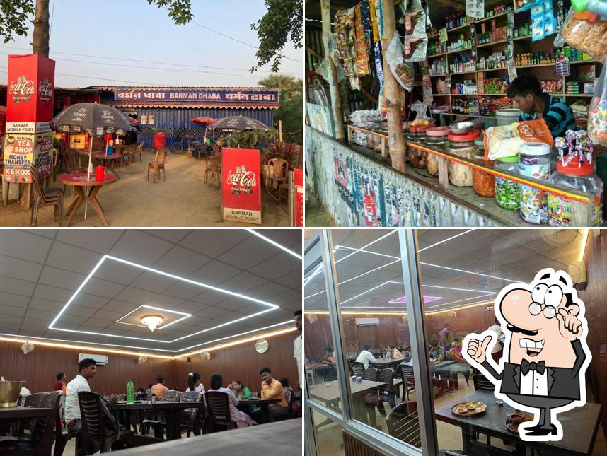 The interior of BARMAN DHABA & SPECIAL TEA