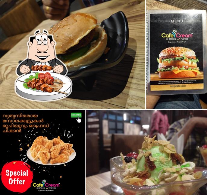 Meals at Cafe cream