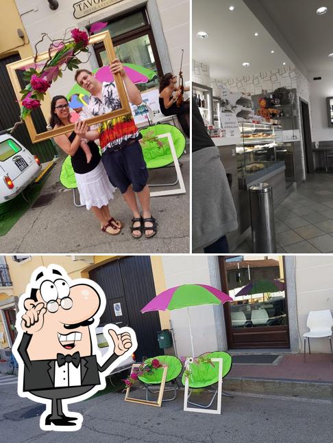 Gli interni di Caffè Garbo