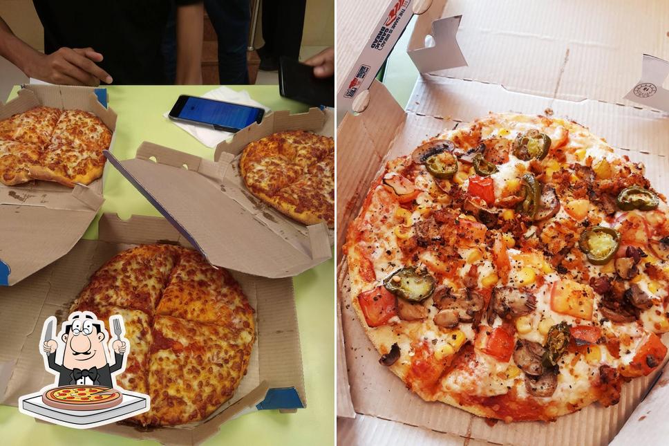 Order various variants of pizza