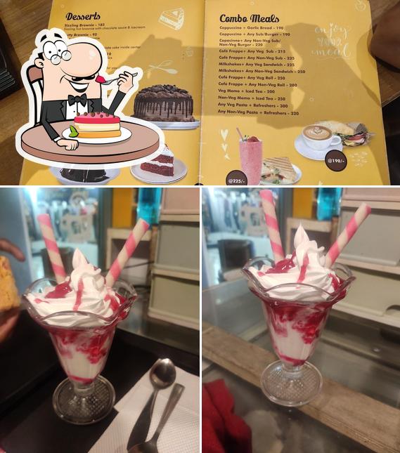 Golden Cafe offers a range of sweet dishes