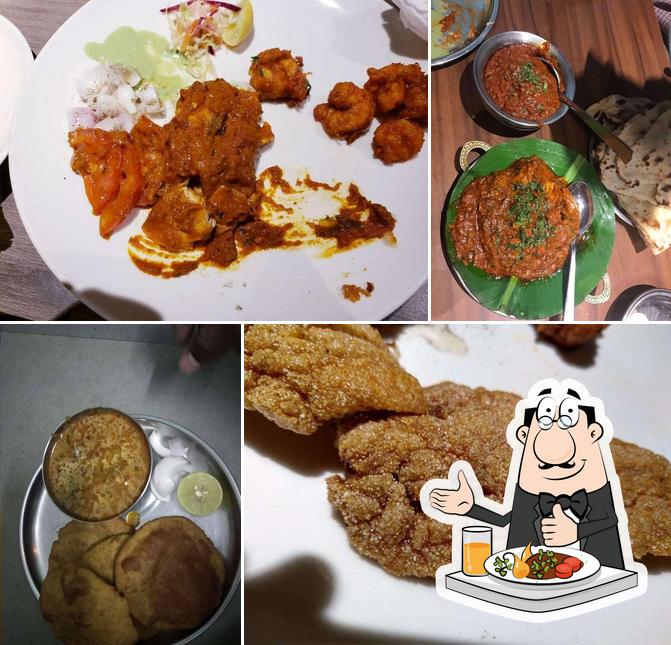 Food at Jai Hind Lunch Home, Lower Parel