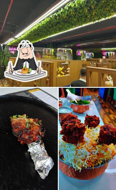 Take a look at the photo displaying food and interior at KRITUNGA RESTAURANT - Rachits krishnatunga Restaurant Dilsuknagar