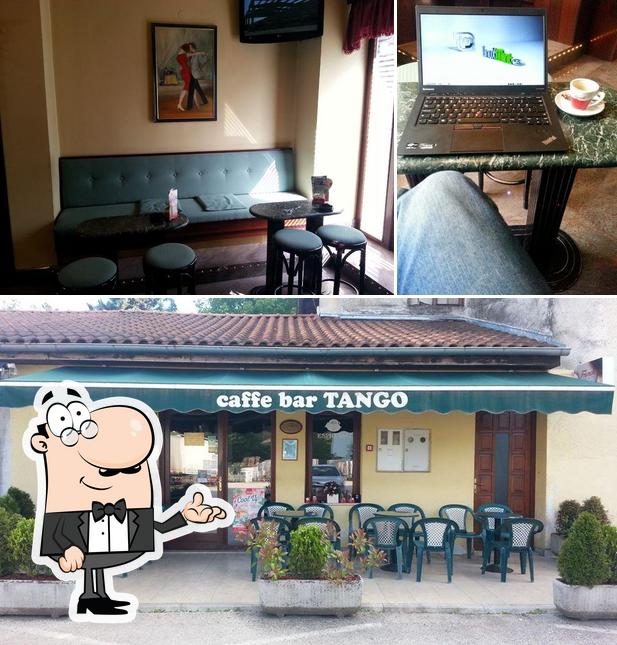Dai un'occhiata agli interni di Caffe bar Tango
