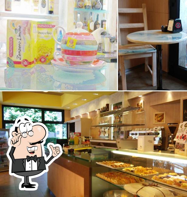 Gli interni di L'8 Café