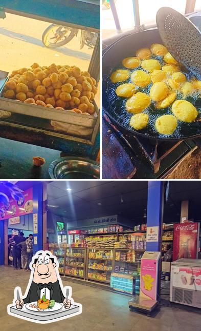 Among various things one can find food and interior at Aai Shree khodiyar restaurant