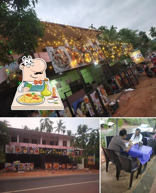 The restaurant's food and interior