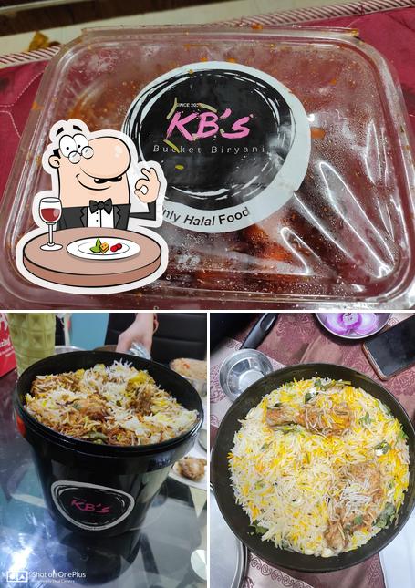 The photo of KB's Bucket Biryani’s food and beer