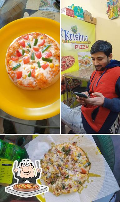 Pick pizza at KRISHNA PIZZA