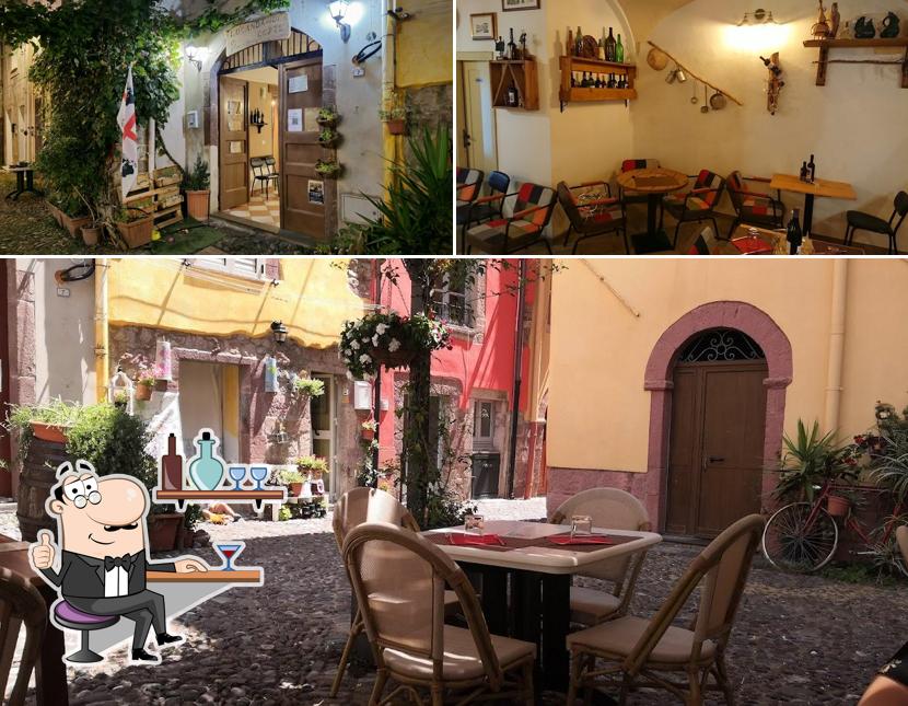 Gli interni di Locanda di Corte Trattoria