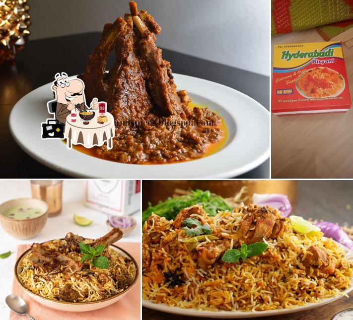 Food at New haji biryani