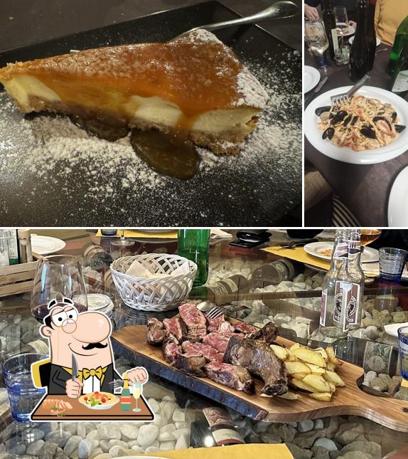 Cibo al Ristorante Calevro