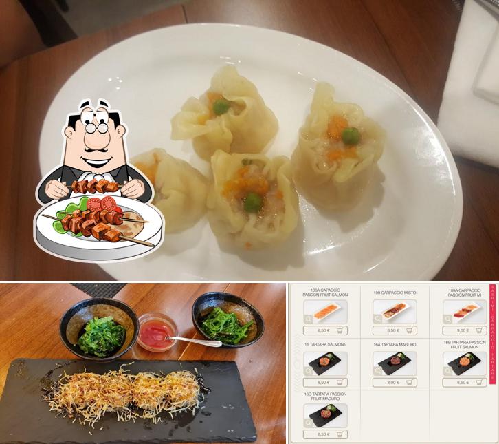Ravioli cinesi a vapore al Nuova Stella Fusion