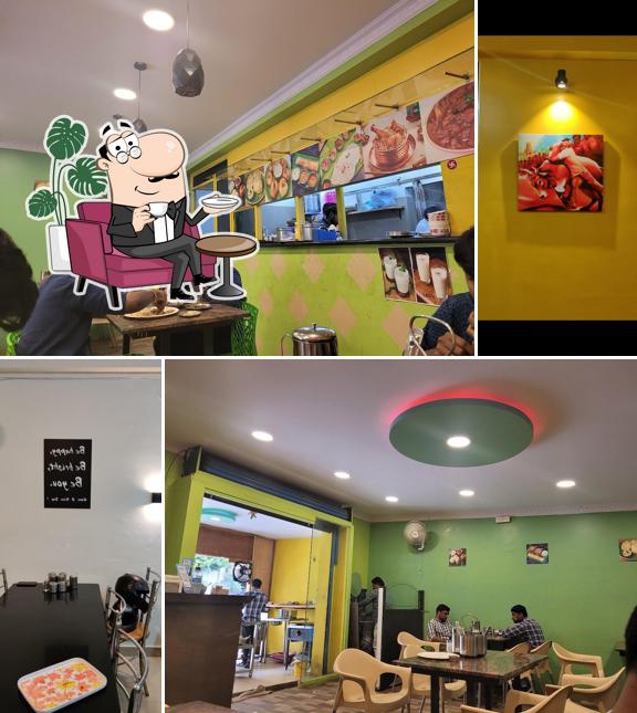 The interior of TN 81 - Taste of Tamil Nadu