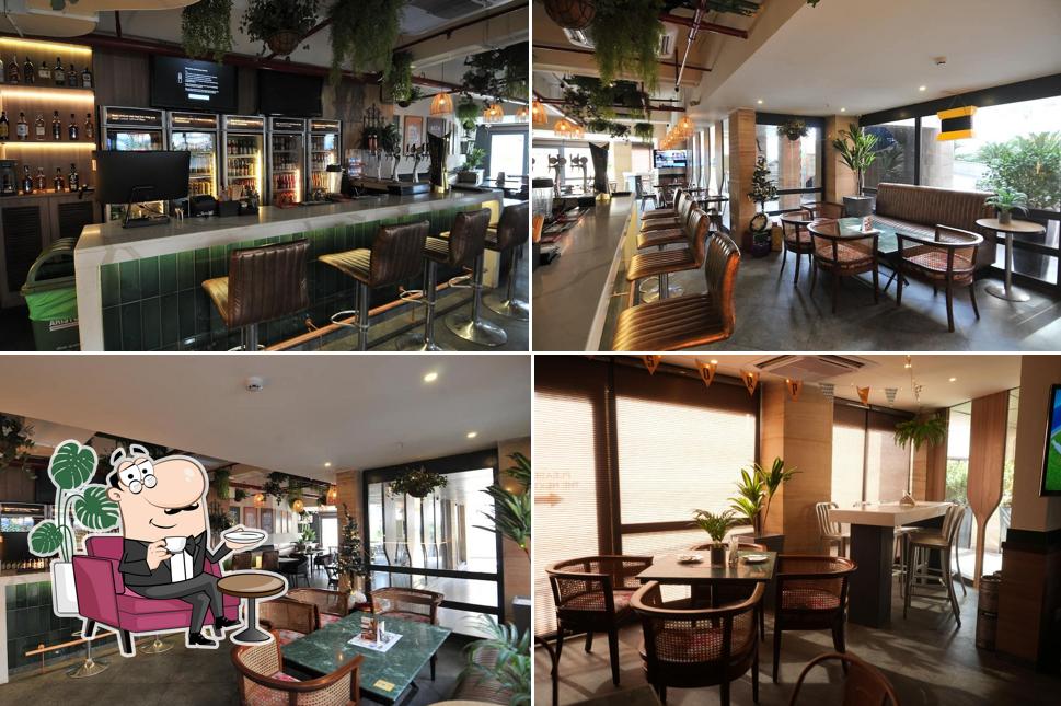 The interior of The Beer Café