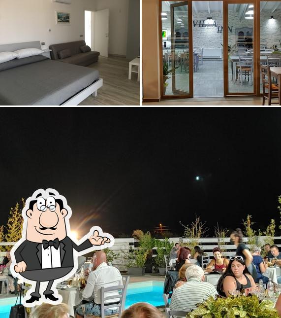 Gli interni di Villa INN Ristorante Pizzeria & rooms