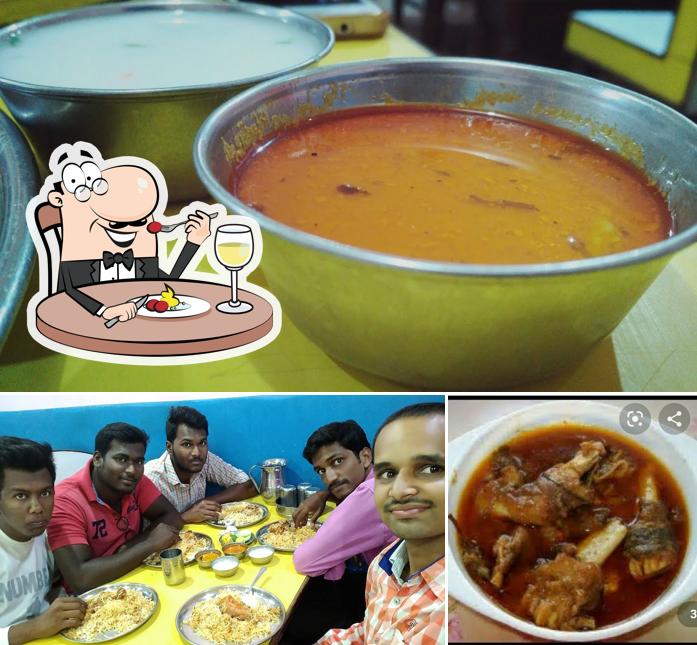 Food at A One Biryani House
