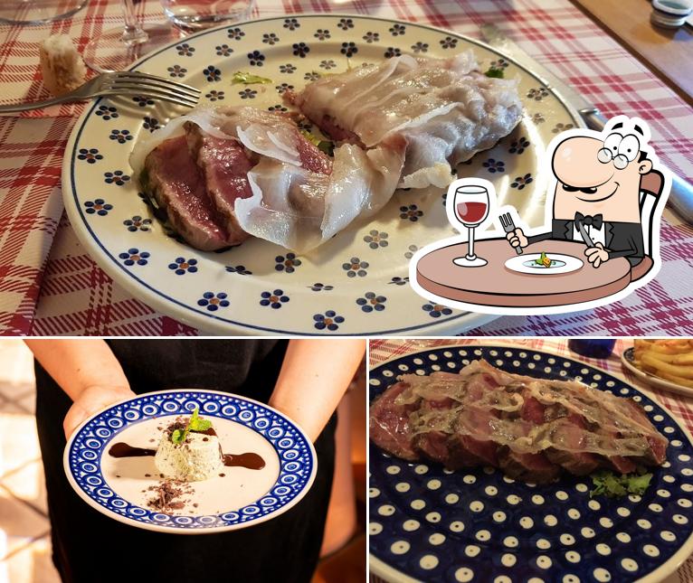 Platti al Antica Trattoria Del Ponte