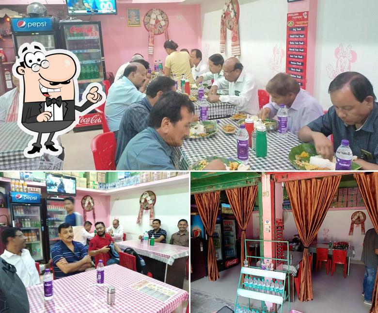 Take a seat at one of the tables at BHOGJARA FAST FOOD