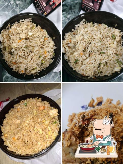 Fried rice at Biriyani Dharbar