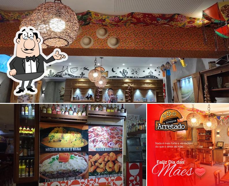 O interior do Botequim Arretado - Restaurante Comida Típica Nordestina