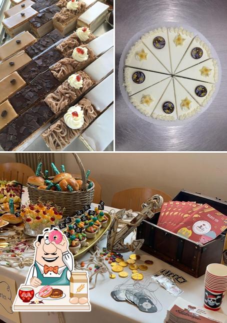 Piraten-Bäckerei Sollberger propone un'ampia gamma di dolci