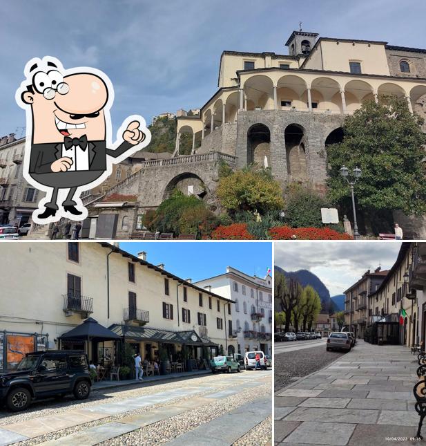 Gli esterni di Caffè Roma