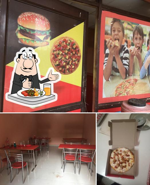 The restaurant's food and interior