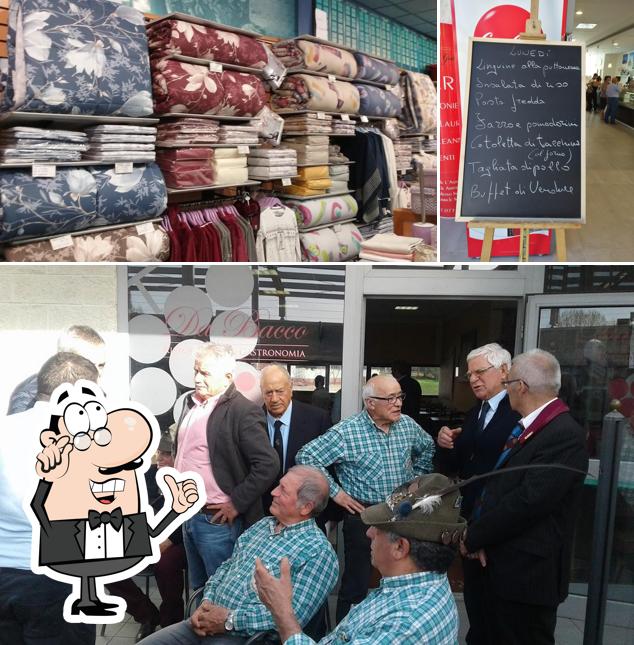 Dai un’occhiata alla immagine che presenta la interni e lavagna di Bar e tavola calda meridiana