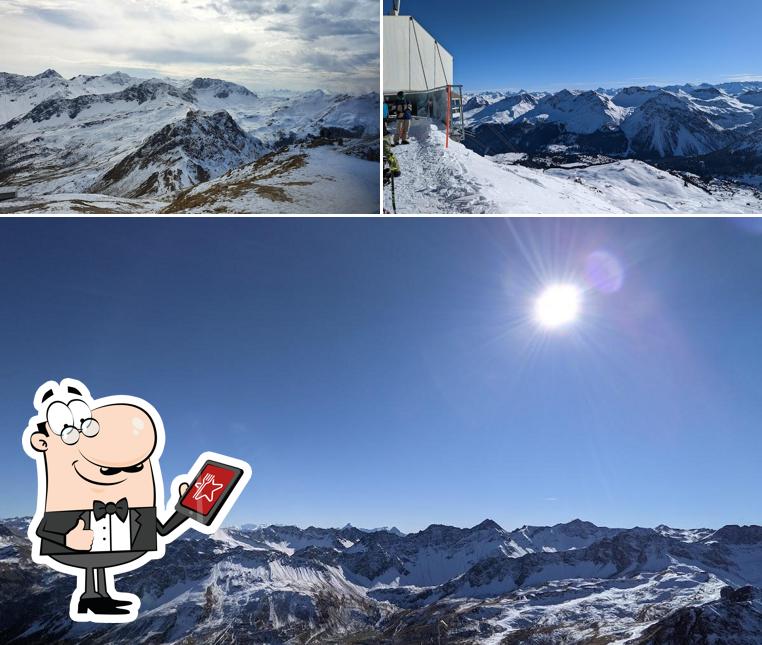 Guarda gli esterni di 360° Panoramarestaurant Weisshorngipfel