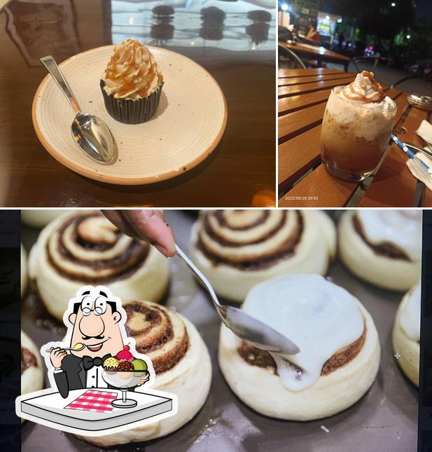 8th Day Cafe & Bakery offers a range of desserts