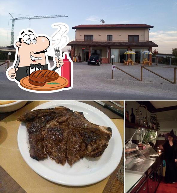 Prova i un pasto a base di carne a AL RITROVO Bar Trattoria