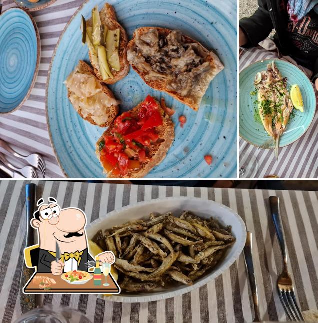 Panino con maiale stirato al Agriristoro Il Casaletto