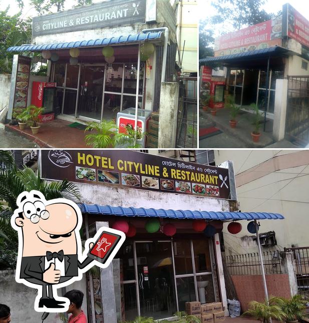 Here's a pic of Hotel City Line & Restaurant
